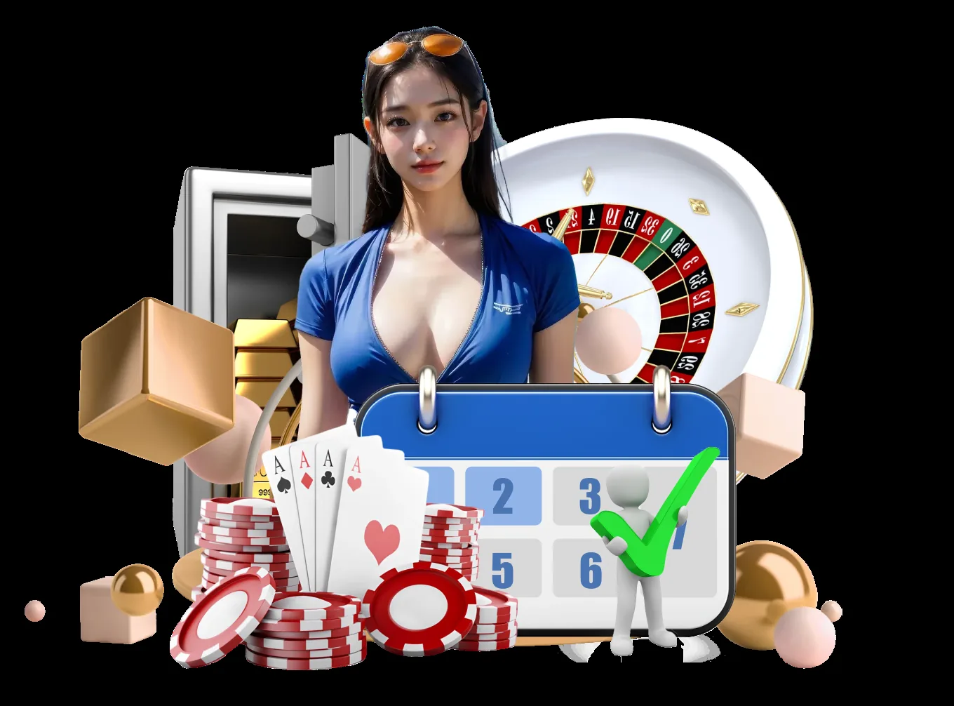 pak7777 Slot feature rooms